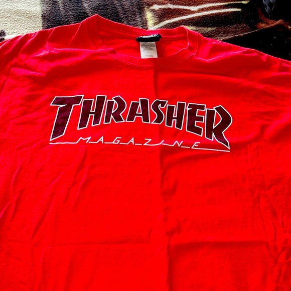Trasher Other - PreOwned Thrasher Skate Magazine Tshirt Size Xl.